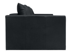 ROYAL IV MEGA LUX 3DL BRW 3 Seater Sofa Bed Black