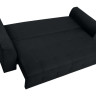 ROYAL IV MEGA LUX 3DL BRW 3 Seater Sofa Bed Black