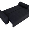 ROYAL IV MEGA LUX 3DL BRW 3 Seater Sofa Bed Black
