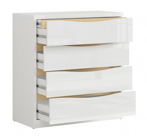 KOM4S1E PORI BRW Chest of Drawers