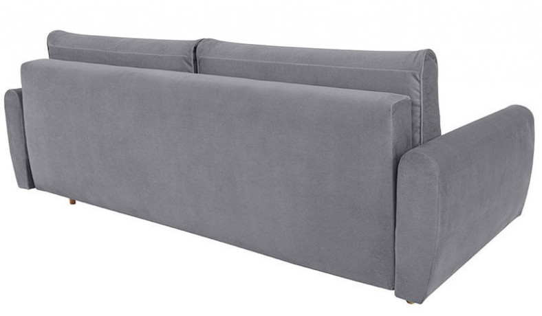 MANILA LUX 3DL BRW 3 Seater Sofa Grey