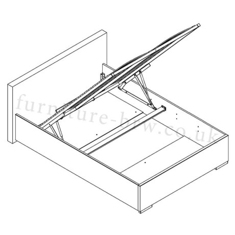 ALEXANDRA II BRW Upholstered King Size Bed 160 Green