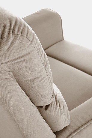 KARIM HALMAR Recliner Armchair Beige