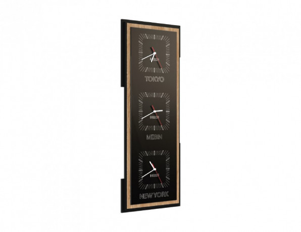 CORINO Vertical Triple Clock MEBIN