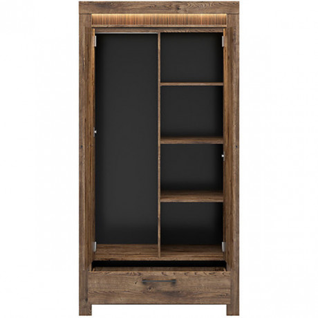 SZF2D1S TORIN BRW Wardrobe
