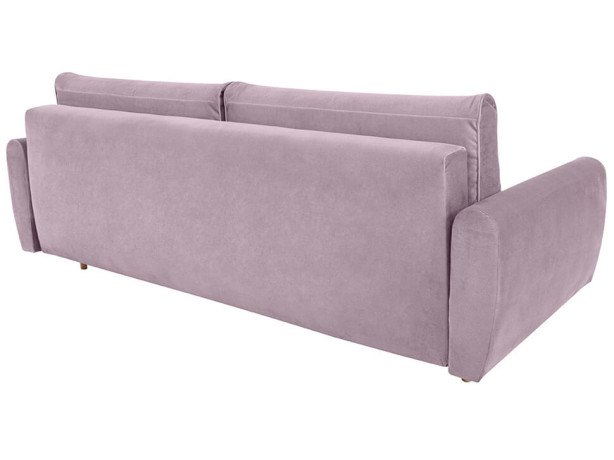 MANILA LUX 3DL BRW 3 Seater Sofa Pink
