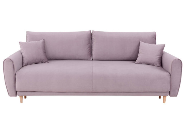 MANILA LUX 3DL BRW 3 Seater Sofa Pink