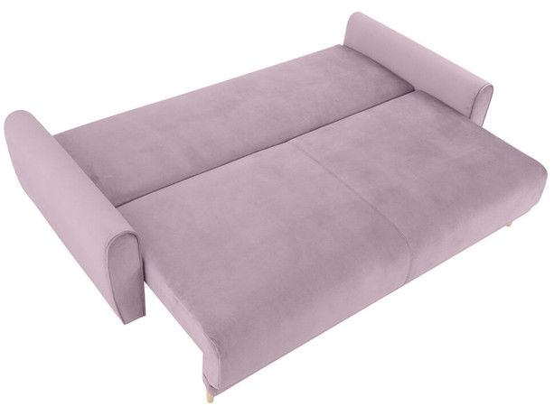 MANILA LUX 3DL BRW 3 Seater Sofa Pink