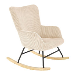 BELMIRO HALMAR Rocking Armchair Cream