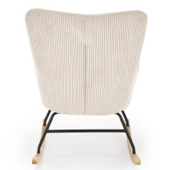 BELMIRO HALMAR Rocking Armchair Cream