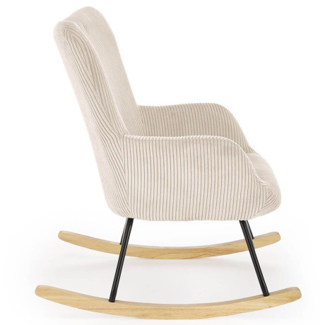 BELMIRO HALMAR Rocking Armchair Cream