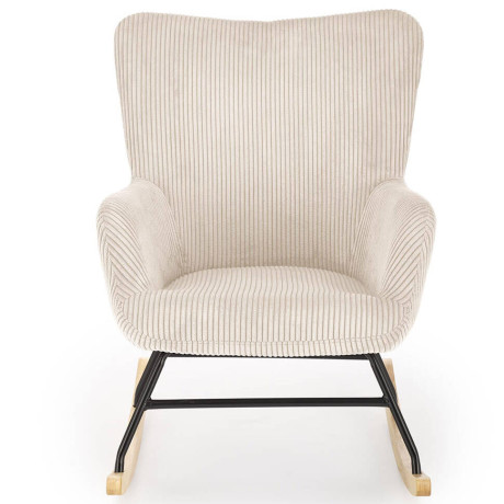 BELMIRO HALMAR Rocking Armchair Cream