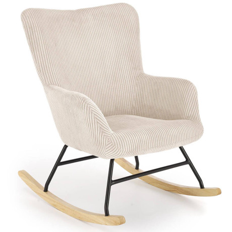BELMIRO HALMAR Rocking Armchair Cream