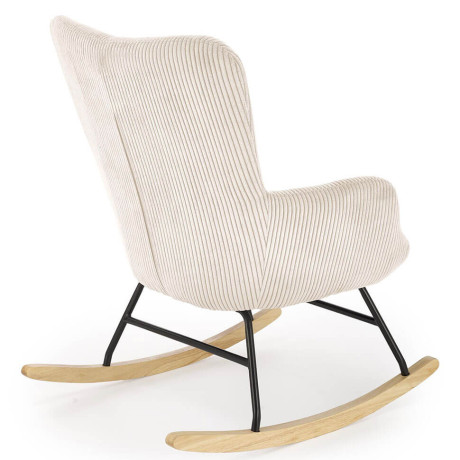 BELMIRO HALMAR Rocking Armchair Cream