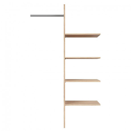 SZF2D2S KASPIAN BRW (sonoma) Wardrobe