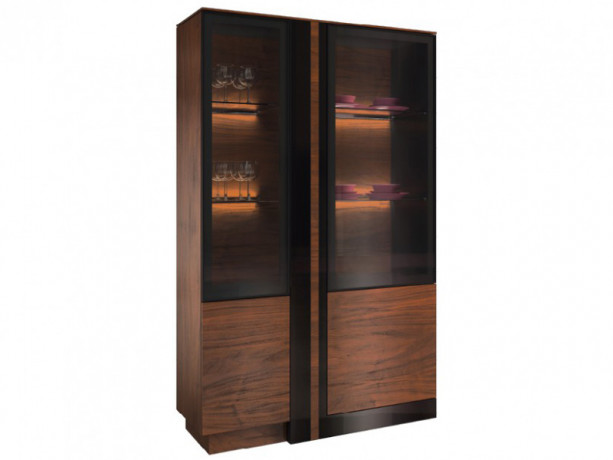 VIGO Dual Left Glass-Fronted Cabinet MEBIN