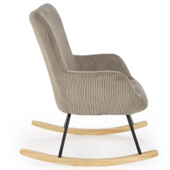 BELMIRO HALMAR Rocking Armchair Grey