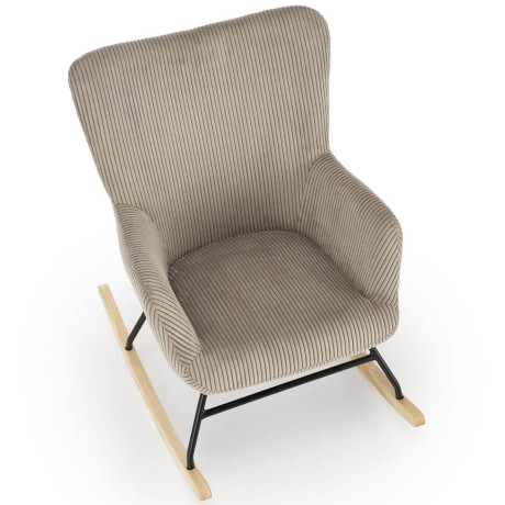 BELMIRO HALMAR Rocking Armchair Grey