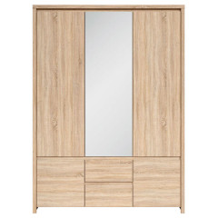 SZF5D2S KASPIAN BRW (sonoma) Wardrobe