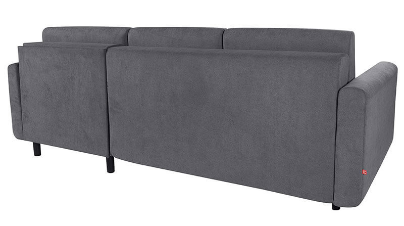 FELIZ LUX 3DL BRW Corner Sofa Bed Grey