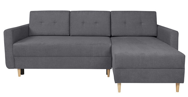 FELIZ LUX 3DL BRW Corner Sofa Bed Grey