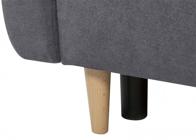 FELIZ LUX 3DL BRW Corner Sofa Bed Grey