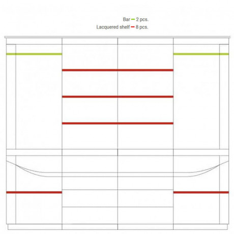BARI MEBIN Wardrobe IV