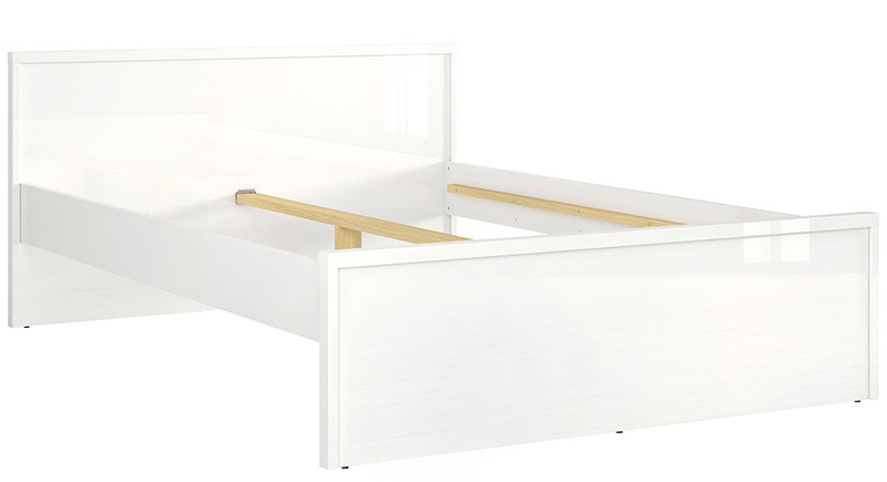 LOZ/140 PORI BRW Double Bed
