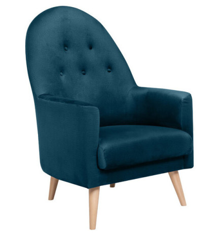 EMILLY ES BRW Armchair Navy
