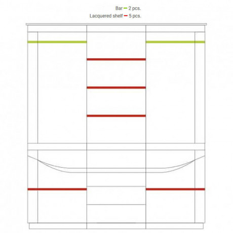 BARI MEBIN Wardrobe III