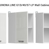 JUNONA LINE 170 BBL Kitchen Set White Gloss