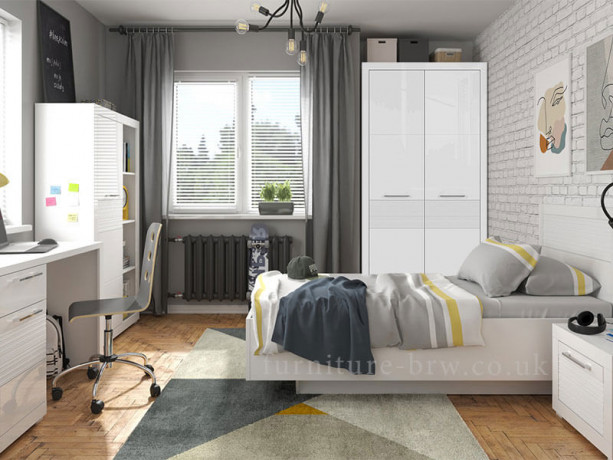 FLAMES BRW Youth Room Furniture Set