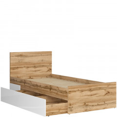 LOZ/90 NUIS BRW Single Bed