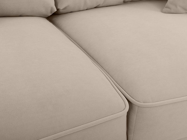 ZOYA LUX 3DL BRW 3 Seater Sofa Bed Beige