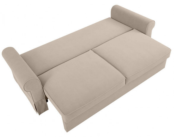 ZOYA LUX 3DL BRW 3 Seater Sofa Bed Beige