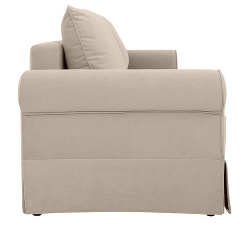 ZOYA LUX 3DL BRW 3 Seater Sofa Bed Beige