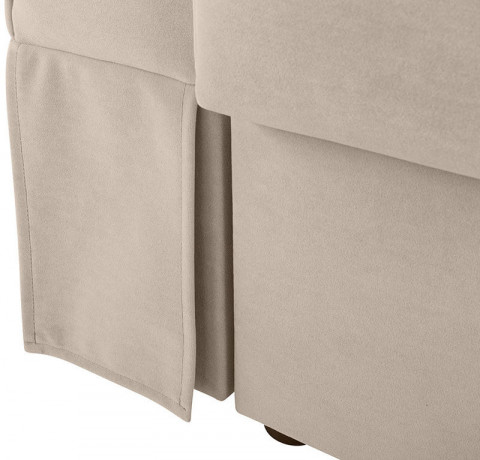 ZOYA LUX 3DL BRW 3 Seater Sofa Bed Beige