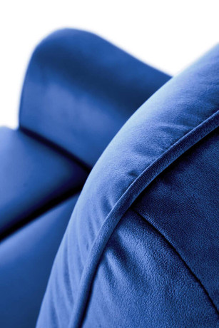 SEMIR HALMAR Electric Recliner Armchair Blue with USB Port