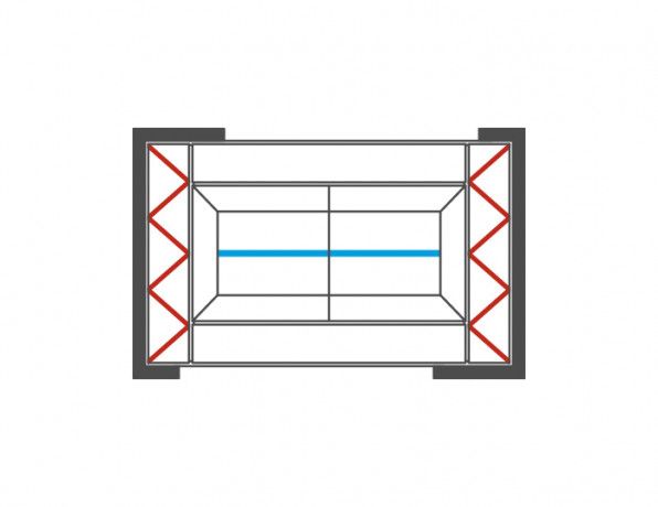 CORINO 2DS2D2SZ Cocktail Cabinet MEBIN