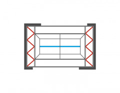 CORINO 2DS2D2SZ Cocktail Cabinet MEBIN