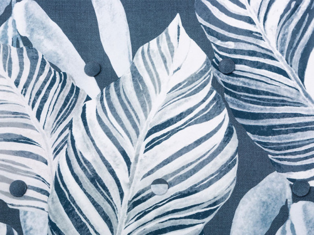 EMILLY ES BRW Armchair Print Monstera