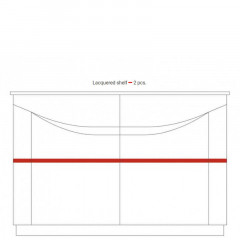BARI 2D2SZ MEBIN Dresser