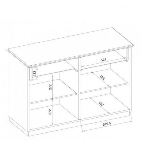 BARI 2D2SZ MEBIN Dresser