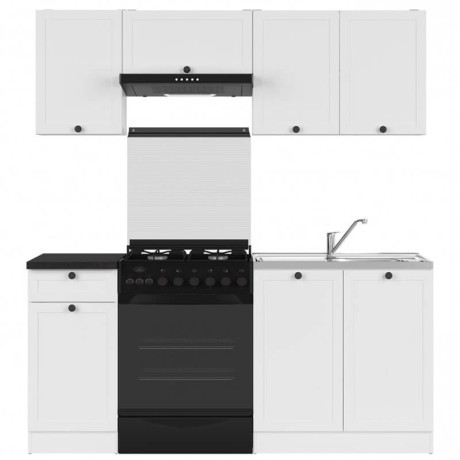 JUNONA LINE 180 BBL Kitchen Set White