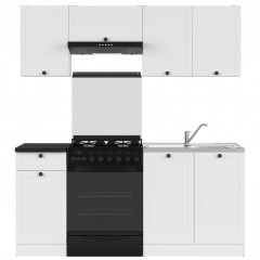JUNONA LINE 180 BBL Kitchen Set White