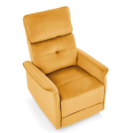 SEMIR HALMAR Electric Recliner Armchair Mustard with USB Port