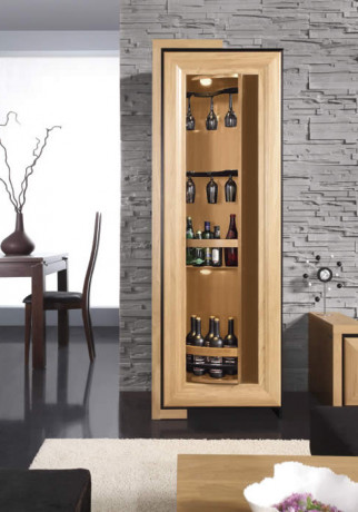 CORINO Left Rotating Cocktail Cabinet MEBIN