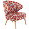 GARITA ES BRW Armchair Print Orient