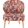 GARITA ES BRW Armchair Print Orient