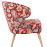 GARITA ES BRW Armchair Print Orient